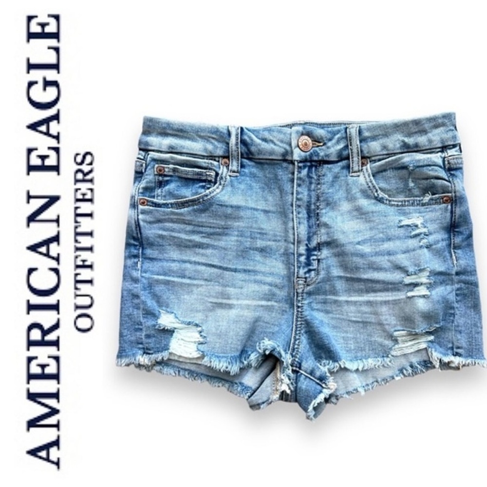 American Eagle High Rise Shortie Shorts